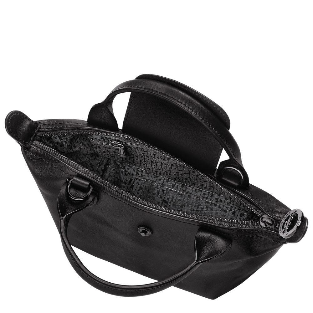 Longchamp Mini Le Pliage Cuir Leather